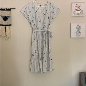 Light Blue Floral Dress